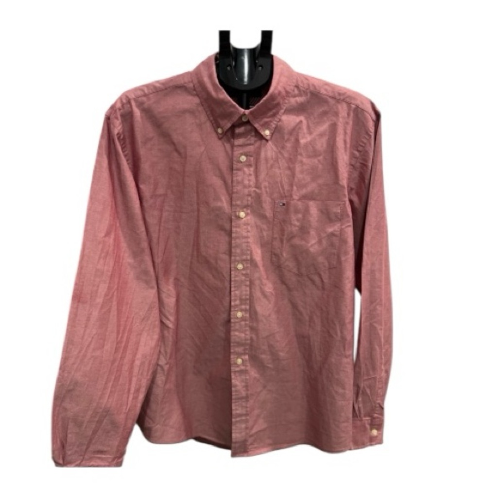 Tommy Hilfiger Red Striped Shirt